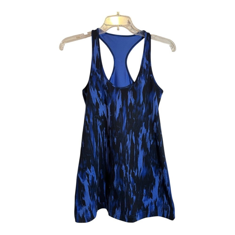 Lululemon Cool Racerback Women's Tank Top Cobalt Blue/Black Size Small?